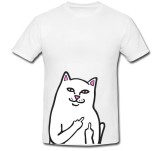 Cumpara ieftin Tricou &quot; Fuck cat &quot;