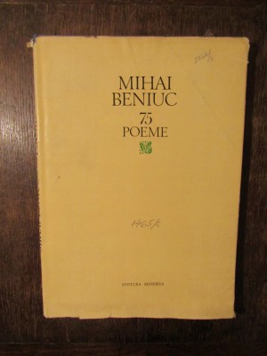 75 poeme - Mihai Beniuc foto