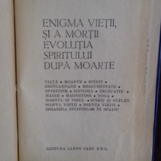 ENIGMA VIETII SI A MORTII, EVOLUTIA SPIRITULUI DUPA MOARTE - AUREL POPESCU BALCESTI