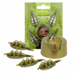 Set Momitoare Method Feeder 4+1 Carp Hunter