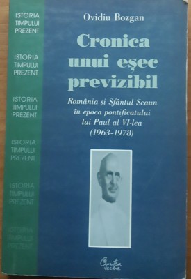 Cronica Unui Esec Previzibil - Ovidiu Bozgan foto