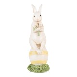 Cumpara ieftin Figurina Iepuras Paste polirasina multicolor 7x7x19 cm