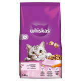 Whiskas granule cu somon 1,4 kg