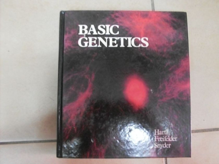 Basic Genetics - Daniel L.hartl David Freifelder Leon A.snyder ,550273