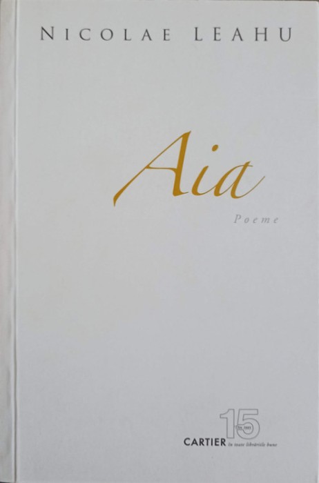 AIA. POEME-NICOLAE LEAHU-245433