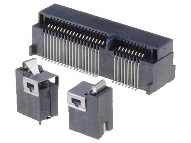 Conector PCI Express Mini Orizontal SMT Aurit 52-PIN 0.5A
