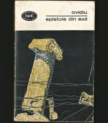 EPISTOLE DIN EXIL - OVIDIU - BPT foto