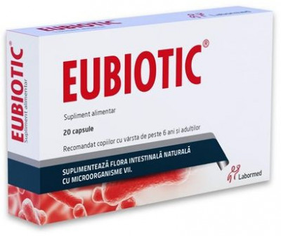 Eubiotic, 20 capsule, Labormed foto