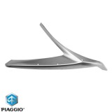 Deflector fata (ornament) cromat stanga original Piaggio X10 125 (12-15) - X10 350 (12-15) - X10 500 (12-13) 4T LC 125-350-500cc