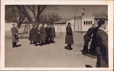 HST P1513 Poză lt-col Vasile Fluture comandant Liceul Militar Regele Ferdinand I foto