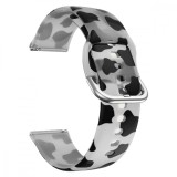 Cumpara ieftin Curea silicon, compatibila Honor Magic Watch 2 42mm, VD Very Dream&reg;, Quick Release, Dalmatian White