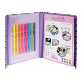 HAPPI HOBBI KUROMI JURNAL ARTISTIC CU MARKERE NEON