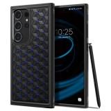 Husa pentru samsung galaxy s24 ultra, spigen cryo armor, blue