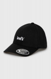 Cumpara ieftin Levi&#039;s șapcă culoarea negru, cu imprimeu D6625.0004-59