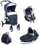 Carucior 3in1 P4 Trio-albastru,