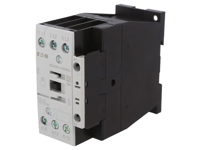 Contactor 3P 12A 400VAC DIN Rail