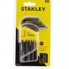 Set de 10 chei imbus L metric 1.5-10mm 0-69-253 Stanley