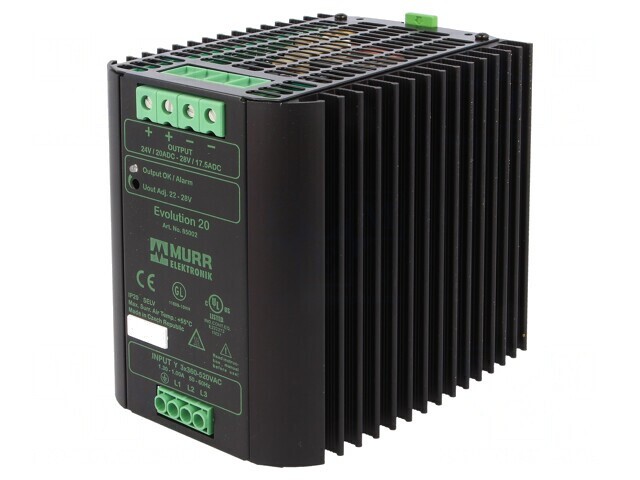 Alimentator Pulsatoriu DIN 480W 22-28V 20A