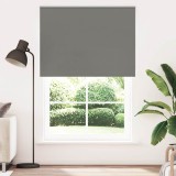 VidaXL Jaluzea cu role opace gri 150x230 cm Lățime material 146,6 cm