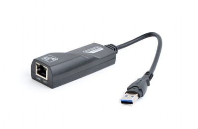 ADAPTOR RETEA GEMBIRD , extern, USB 3.0, port RJ-45, 1000 Mbps, &amp;amp;quot;NIC-U3-02&amp;amp;quot; (timbru verde 0.18 lei) foto