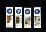 Romania 2010 Fauna Ocrotita Delta Dunarii Serie Completa + vinieta MNH LP 1868, Nestampilat