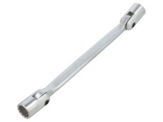 Cheie tubulară cu articulație 16mm și 17mm oțel crom-vanadium
