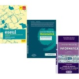 Pachet Bacalaureat 2026. Eseul. Pregatire individuala pentru proba scrisa, Matematica filiera tehnologica: servicii, resurse si tehnic si Informatica