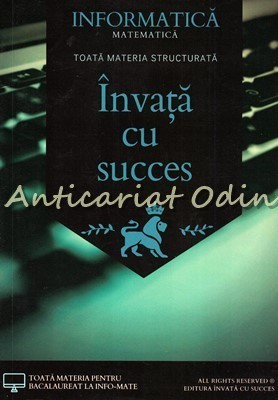 Informatica. Matematica. Toata Materia Structurata - Ciobanu Timofi Flavio foto