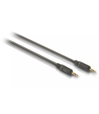 Cablu audio PHILIPS JACK 3.5 mm tata-tata 1.5m cupru ecranat conectori auriti SWA4522S/10 foto