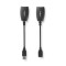 Cablu prelungitor USB 2.0 negru, Nedis