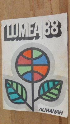 Almanah Lumea 1988 foto