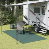 VidaXL Covor pentru cort, verde, 4x2 m