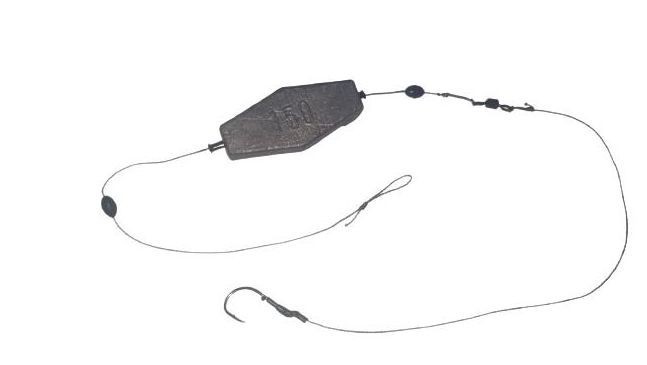 Montura somn cu plumb culisant hexagonal prokarpfishing
