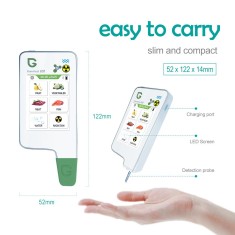 Detector Tester Greentest ECO 6 Nitrati radiatii din fructe legume carneTds(apa)
