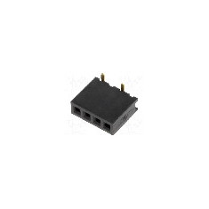 Conector 4 pini, seria {{Serie conector}}, pas pini 1.27mm, CONNFLY - DS1065-02-1*4S8BS1
