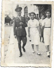 C198 Fotografie subofiter trasura Ramnicu Valcea 1939 regalista foto