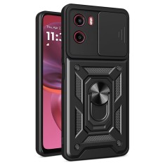 Husa pentru motorola moto g05 / e15 - camshield - black foto