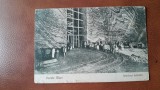 Carte postala, Ocnele Mari, interiorul Salinelor, perioada interbelica
