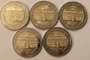 Germania 2020: 5x 2 Euro Comemorative Brandenburg (ADFGJ) UNC - Monede Euro 2&euro; Germania NeCirculate