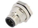 Soclu M12 4-Pin DeviceNet/CANopen IPX7 125V
