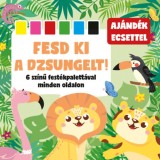 Fesd ki a dzsungelt! - 6 sz&iacute;nű fest&eacute;kpalett&aacute;val minden oldalon