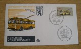 B14 - FDCS - Germania - trolebuzele din Berlin, Europa, Transporturi