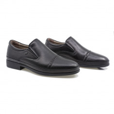 Pantofi Barbati, Dim-106-4, Eleganti, Piele Naturala, Negru