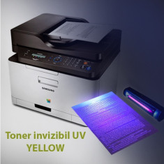 Toner invizibil UV pentru Samsung si Lexmark monocrom, Yellow, praf 50 g foto