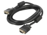 Cablu D-Sub 15pin HD Negru 3m