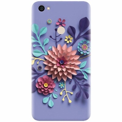 Husa silicon pentru Xiaomi Redmi Note 5A, Flower Artwork foto