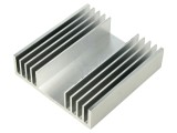 Radiator extrudat cu aripioare TO3 din aluminiu 100mm FISCHER ELEKTRONIK