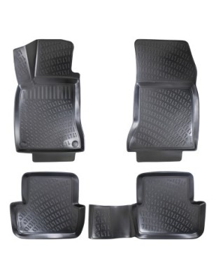 Set covorase auto din cauciuc tip tavita Mercedes Cla I (C117) 2013-2019 foto