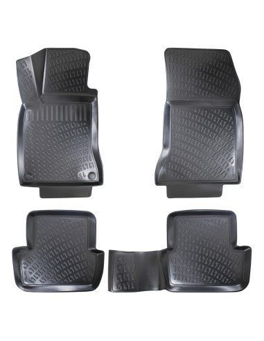 Set covorase auto din cauciuc tip tavita Mercedes Cla I (C117) 2013-2019