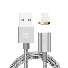 Cablu de date Mcdodo Magnetic Lightning 1.2m Argintiu foto